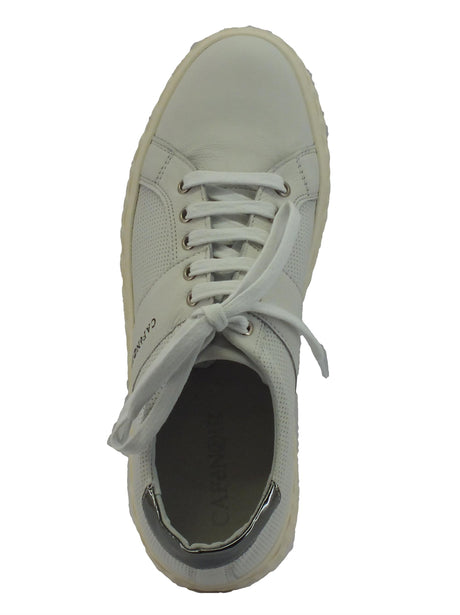 CafèNoir Scarpe CafèNoir sportive in pelle bianca Bianco