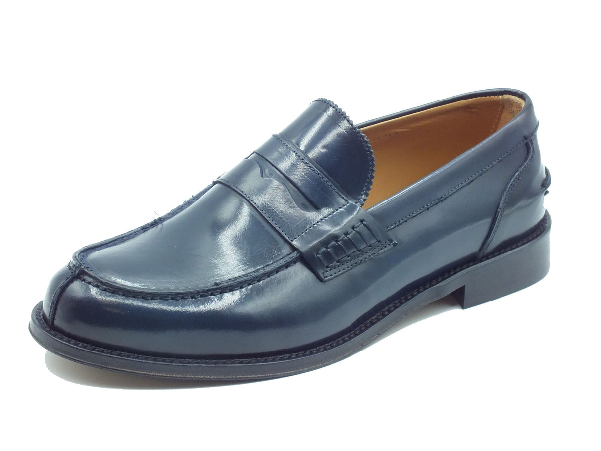 Exton Exton Mocassini Uomo 102 Abrasivato Blue pelle blu Blue