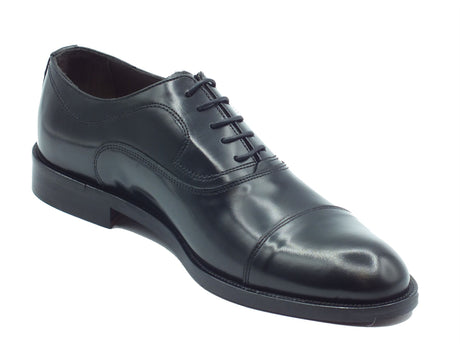 Exton Exton Eleganti Uomo 1371 Abrasivato Nero pelle nero Nero
