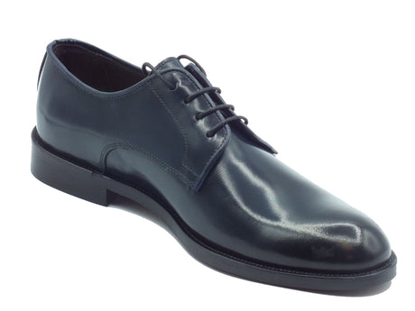 Exton Exton Eleganti Uomo 1374 Abrasivato Blue pelle blu Blue