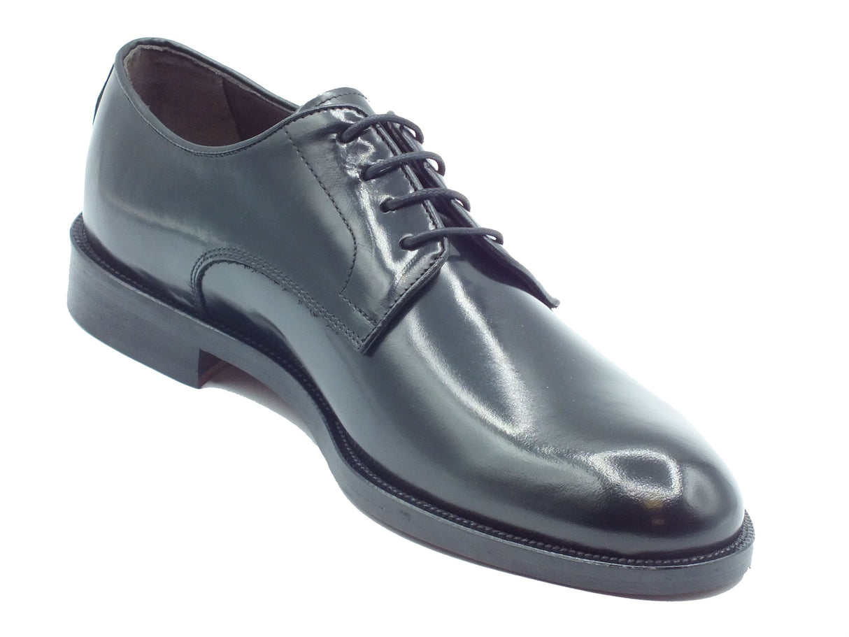 Exton Exton Eleganti Uomo 1374 Abrasivato Nero pelle nero Nero