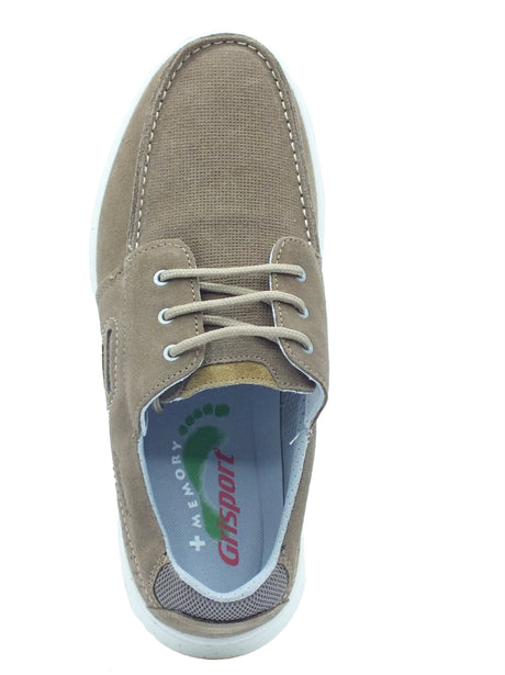 Grisport Grisport Scarpe Uomo 44601M26T Mandorla pelle marrone Mandorla