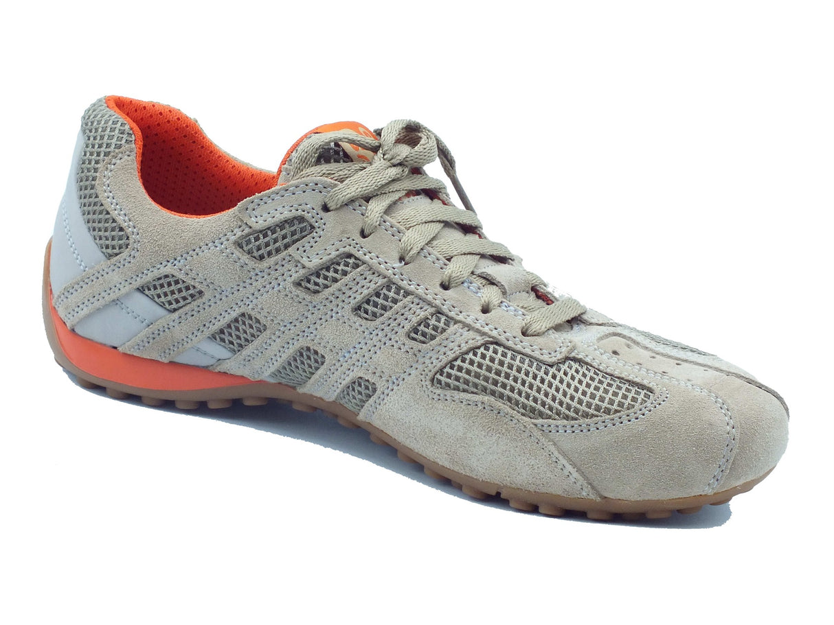 Geox Geox Scarpe Uomo U55MNA U Snake Sand pelle beige Sand