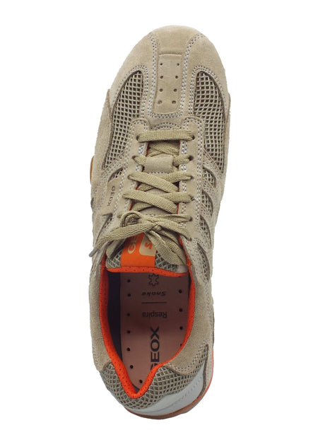 Geox Geox Scarpe Uomo U55MNA U Snake Sand pelle beige Sand