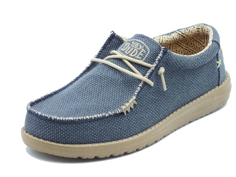 Hey Dude Hey Dude Scarpe Uomo 40003 Wally Braided Blue Night sintetico blu Blue Night
