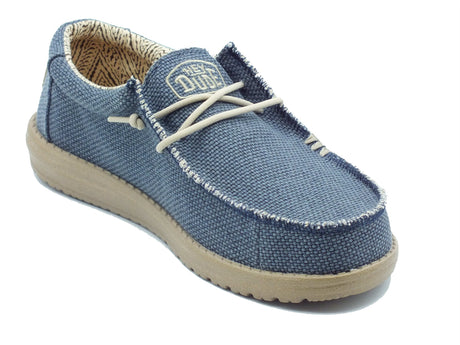 Hey Dude Hey Dude Scarpe Uomo 40003 Wally Braided Blue Night sintetico blu Blue Night