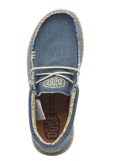 Hey Dude Hey Dude Scarpe Uomo 40003 Wally Braided Blue Night sintetico blu Blue Night