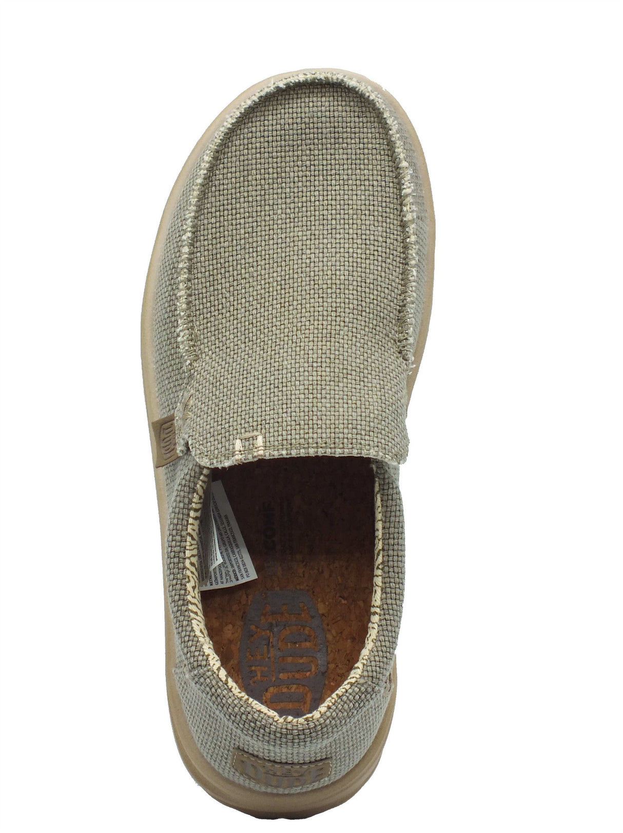 Hey Dude Hey Dude Mocassini Uomo 40124 Mikka Braided Army sintetico grigio Army