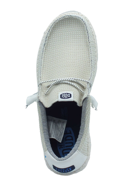 Hey Dude Hey Dude Scarpe Uomo 40403 Wally Sport Mesh White sintetico bianco White
