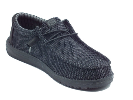 Hey Dude Hey Dude Scarpe Uomo 41898 Wally Strecht Sox Black sintetico nero Black