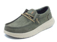 Hey Dude Hey Dude Scarpe Uomo 45113 Wally Comf Worn Burnt Olive sintetico verde Olive