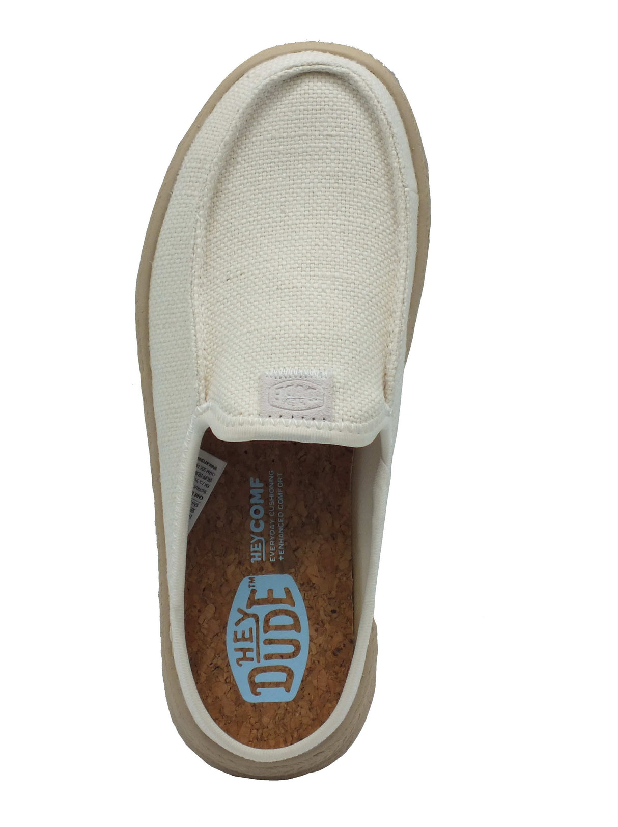 Hey Dude Hey Dude Sabot Donna 45228 Austin Lift Espadrille Egret sintetico bianco Egret