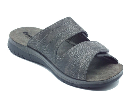 InBlu InBlu Ciabatte Uomo ID000020 Nero pelle nero Nero