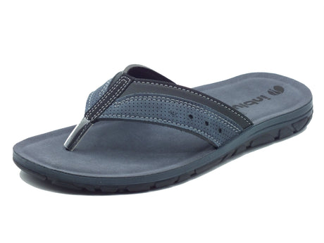 InBlu InBlu Infradito Uomo VT00015 Blu pelle blu Blu