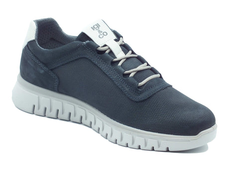 Igi&Co Igi&Co Scarpe Uomo 1111111 Nabuk Blu pelle blu Blu