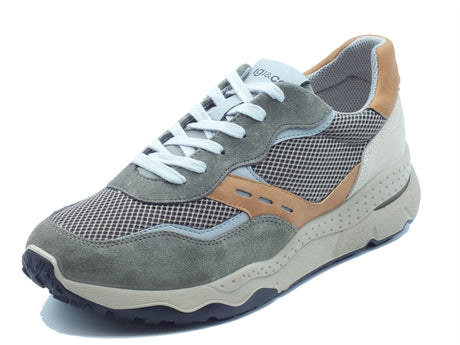 Igi&Co Igi&Co Scarpe Uomo 1115811 Scam. Rete Militare pelle verde Militare