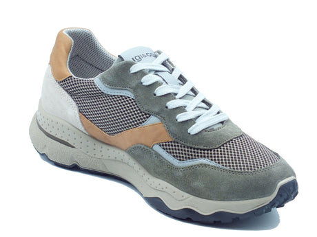 Igi&Co Igi&Co Scarpe Uomo 1115811 Scam. Rete Militare pelle verde Militare