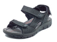 Igi&Co Igi&Co Sandali Uomo 1134900 Nabuk Ingrassato Nero pelle nero Nero
