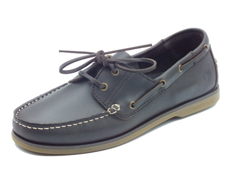 Lumberjack Lumberjack Scarpe Uomo Gable SM13003 Universe Blue pelle marrone D. Brown