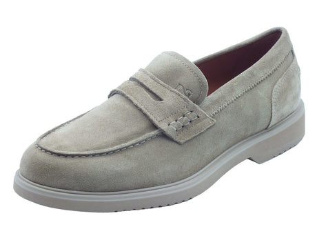 Nero Giardini Nero Giardini Mocassini Uomo E500610U Arold Argilla pelle beige Argilla