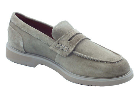 Nero Giardini Nero Giardini Mocassini Uomo E500610U Arold Argilla pelle beige Argilla