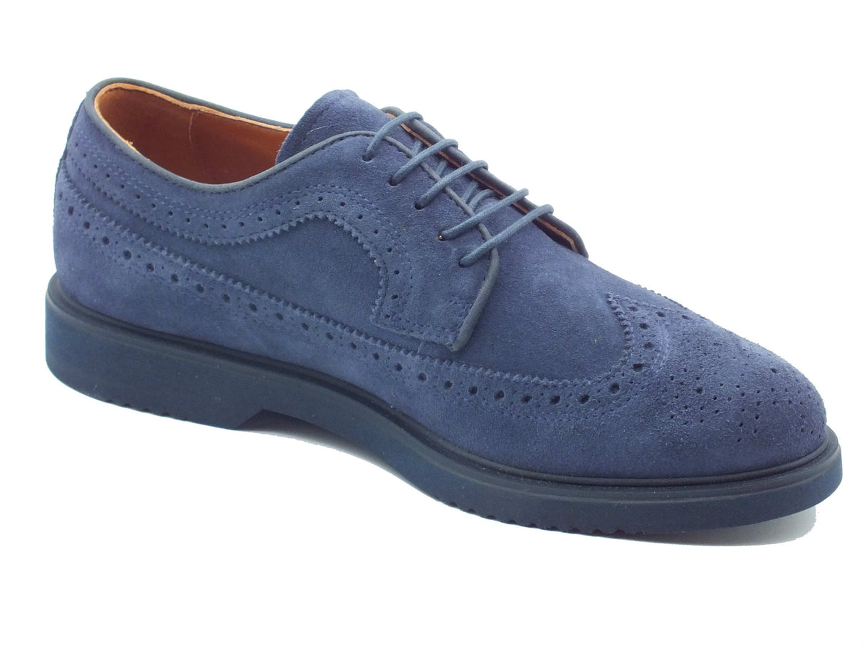 Nero Giardini Nero Giardini Eleganti Uomo E500611U Colorado Indaco pelle blu blu