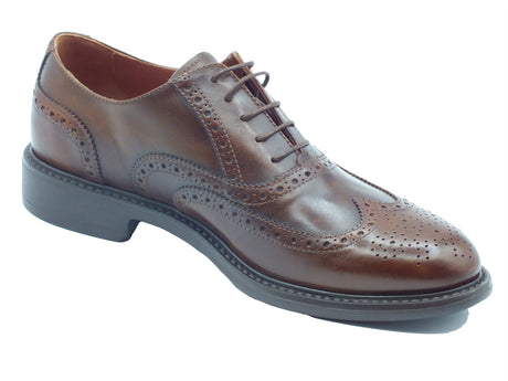 Nero Giardini Nero Giardini Eleganti Uomo E601081U Delavato Col. Beige pelle marrone Marrone