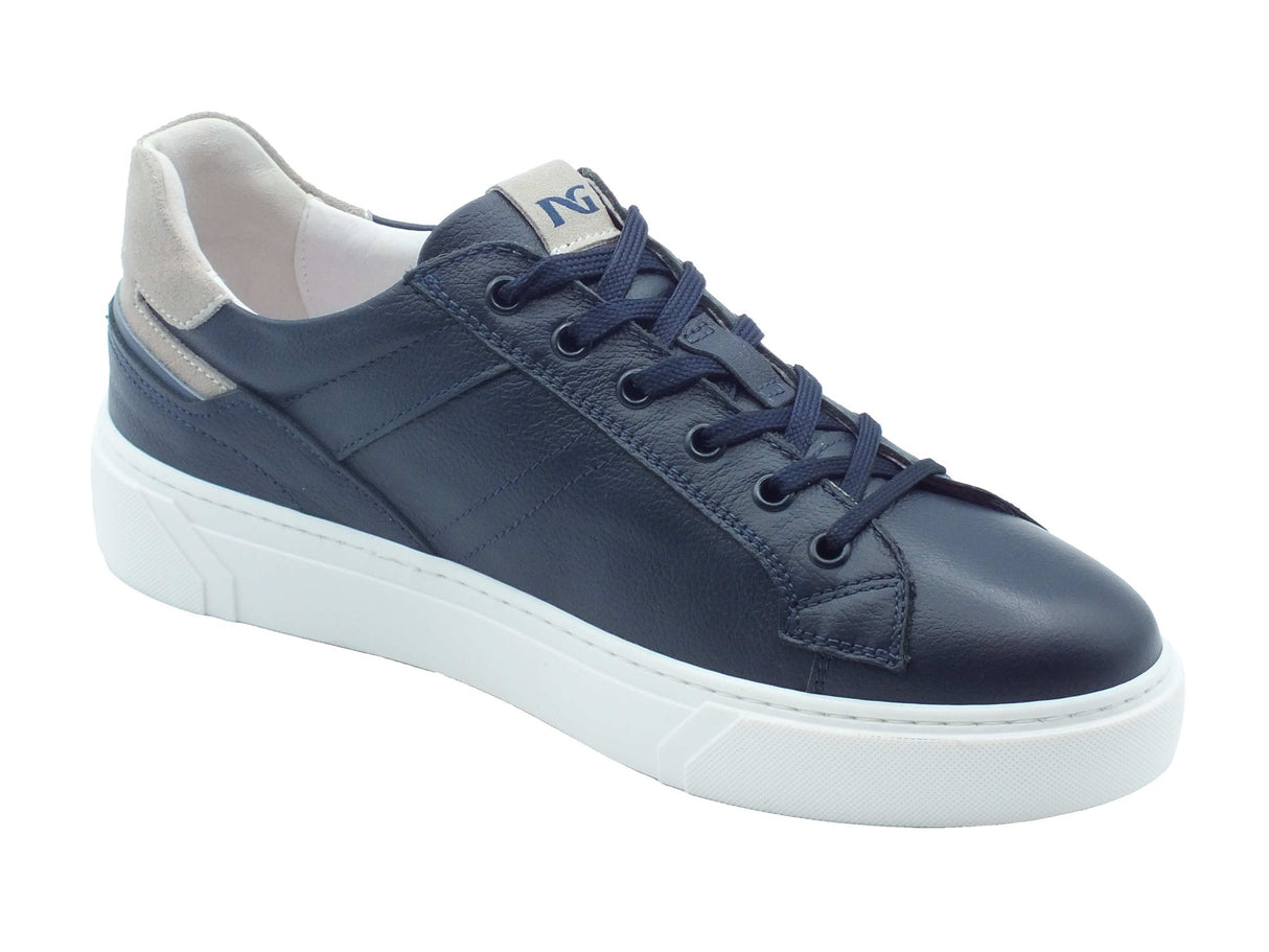 Nero Giardini Nero Giardini Sportive Uomo E601130U Dollarino Blu pelle blu Blu