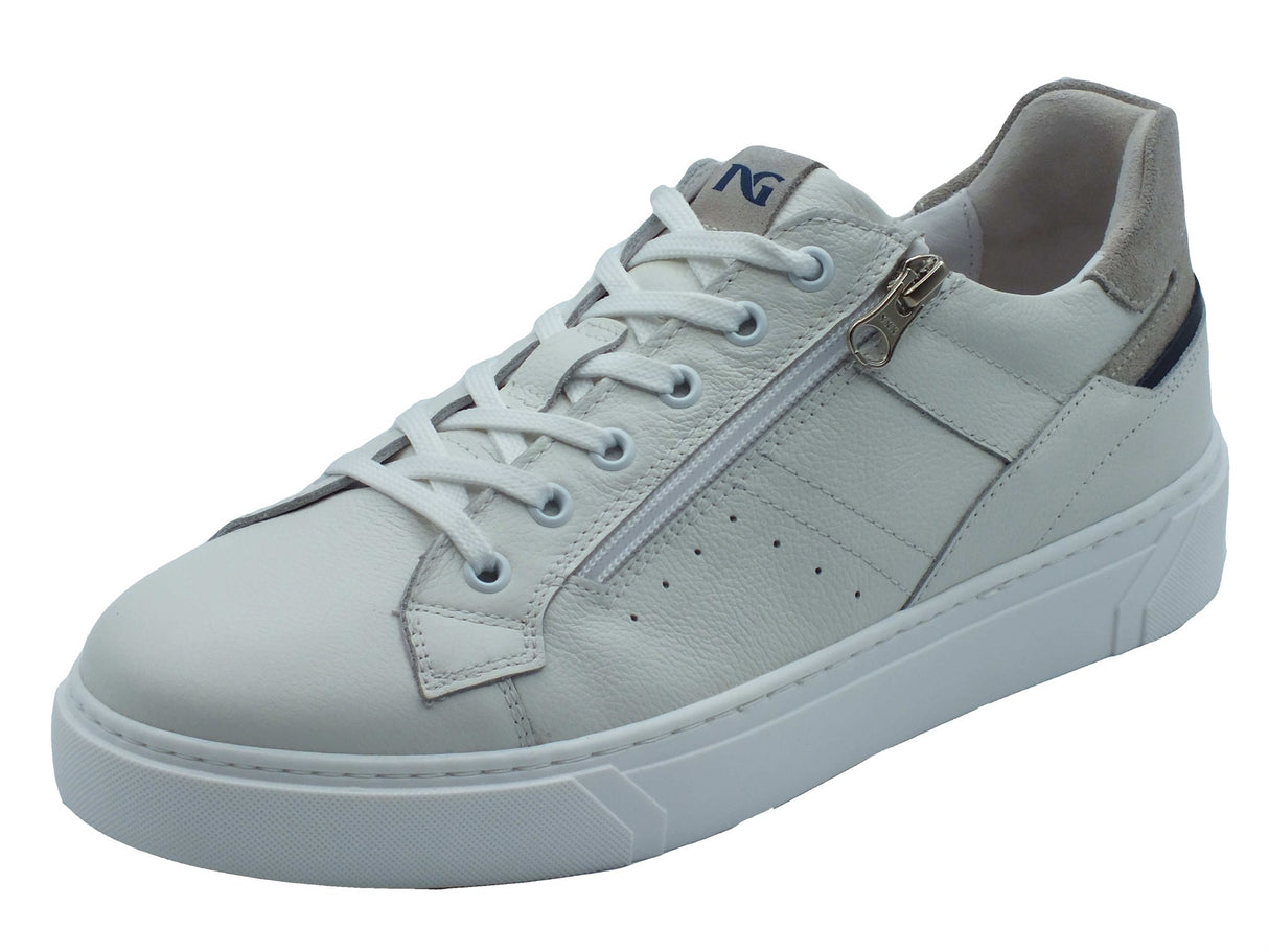Nero Giardini Nero Giardini Scarpe Uomo E601130U Dollarino Bianco pelle bianco Bianco