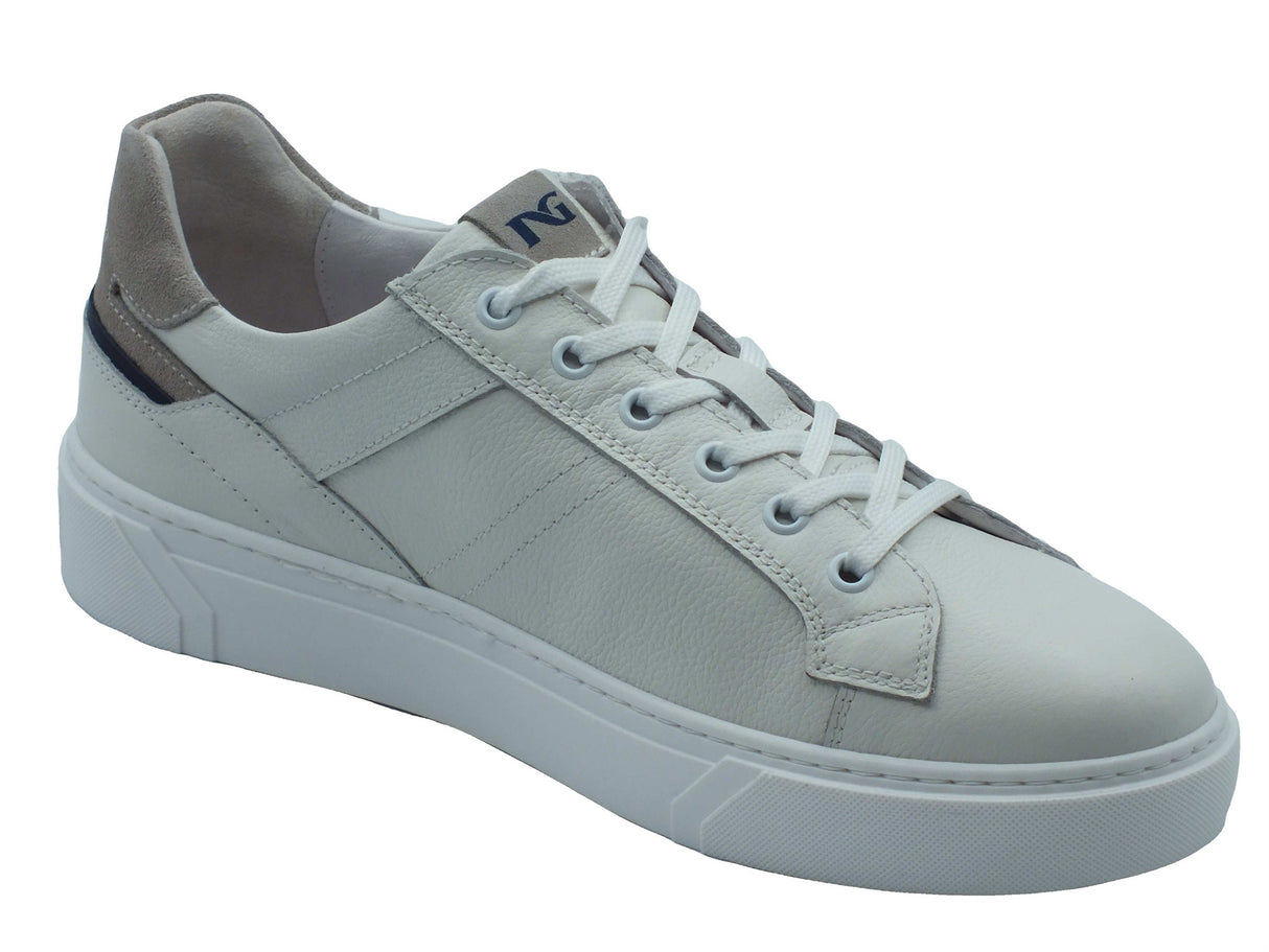 Nero Giardini Nero Giardini Scarpe Uomo E601130U Dollarino Bianco pelle bianco Bianco