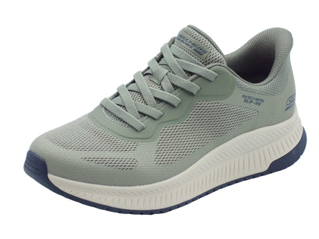 Skechers Skechers Sportive Uomo 118423 Bobs Squad Olive sintetico verde Olive