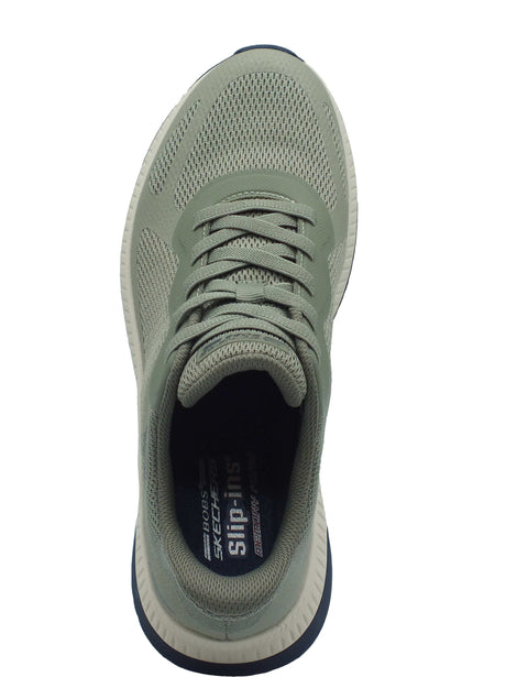 Skechers Skechers Sportive Uomo 118423 Bobs Squad Olive sintetico verde Olive