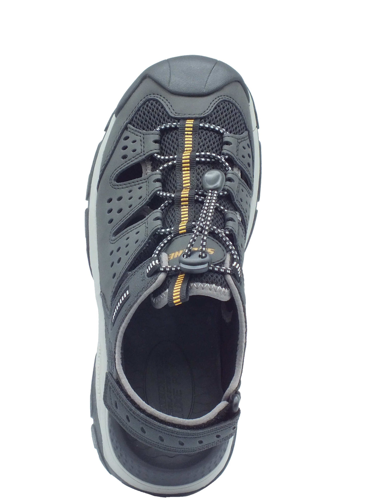 Skechers Skechers Sandali Uomo 205113 Tresmen Menard Black pelle nero Black