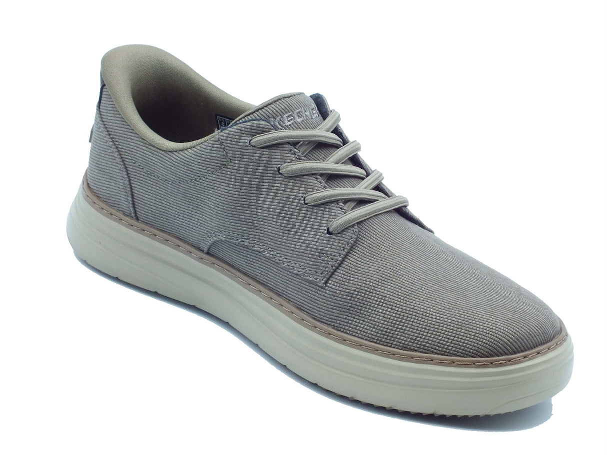 Skechers Skechers Sportive Uomo 205701 Hyland Justino Dark Taupe sintetico beige Taupe