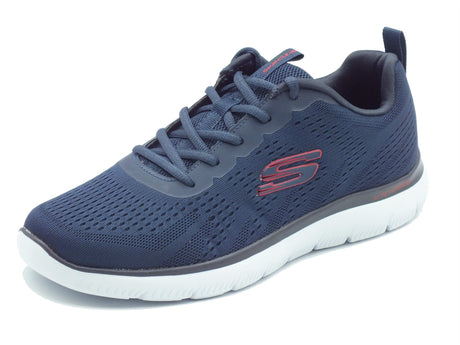 Skechers Skechers Sportive Uomo 232395 Summits Navy Red sintetico blu Navy Red