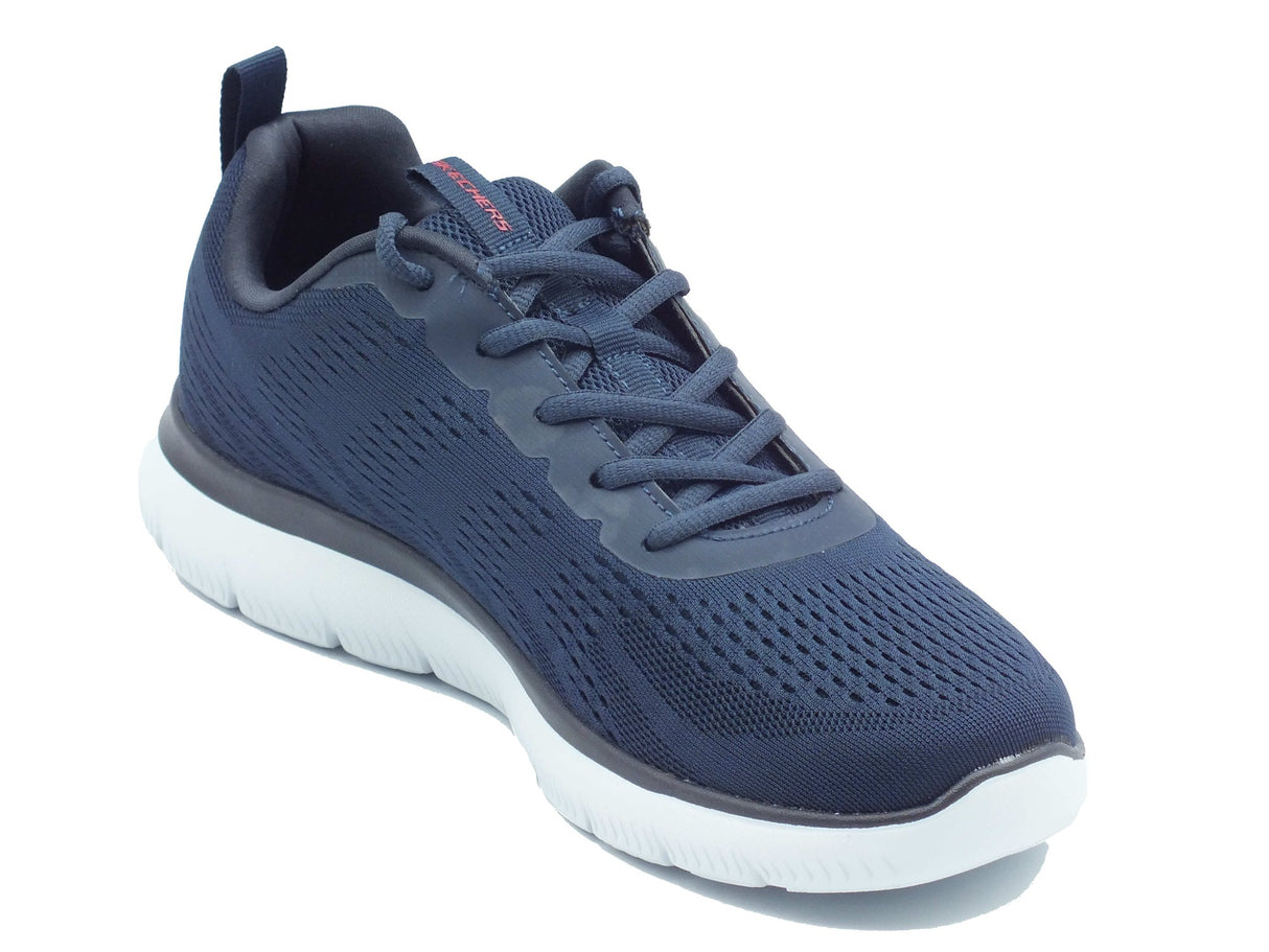 Skechers Skechers Sportive Uomo 232395 Summits Navy Red sintetico blu Navy Red