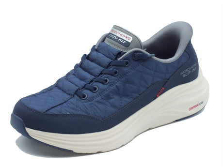 Skechers Skechers Sportive Uomo 232619 Cozy Fit Navy Blue pelle blu Blue