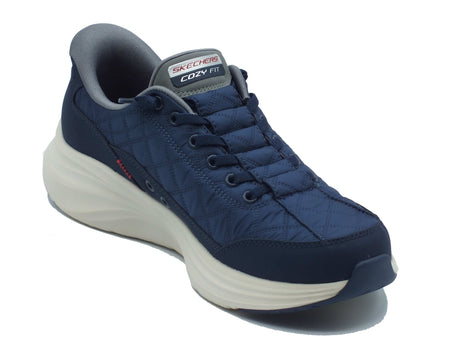 Skechers Skechers Sportive Uomo 232619 Cozy Fit Navy Blue pelle blu Blue