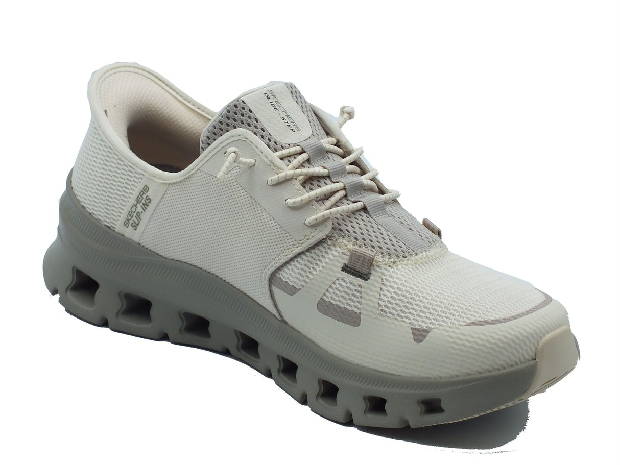 Skechers Skechers Sportive Uomo 232930 Glide Step Pro Natural sintetico bianco Natural