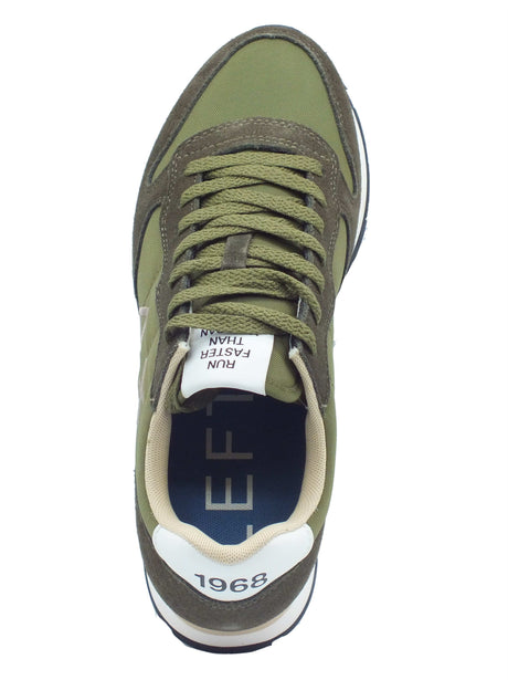 SUN68 SUN68 Sportive Uomo Z36101 Tom Solid Militare sintetico verde Militare