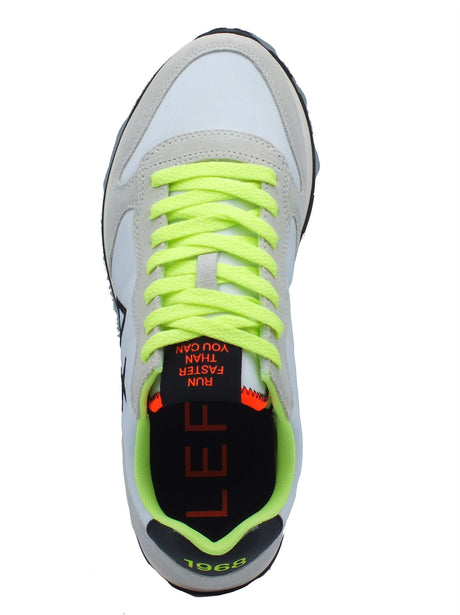 SUN68 SUN68 Sportive Uomo Z36102 Tom Fluo Bianco pelle bianco Bianco