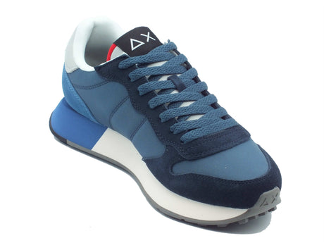 SUN68 SUN68 Sportive Uomo Z36115 Jaky Solid Navy Blue sintetico blu Navy Blue