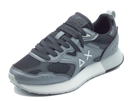 SUN68 SUN68 Sportive Uomo Z36119 Jaky Silver Mesh Nero sintetico nero Nero