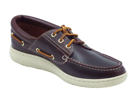 Timberland Timberland Scarpe Uomo 0A6CXM Portofino Pier Burgundy pelle marrone Burgundy
