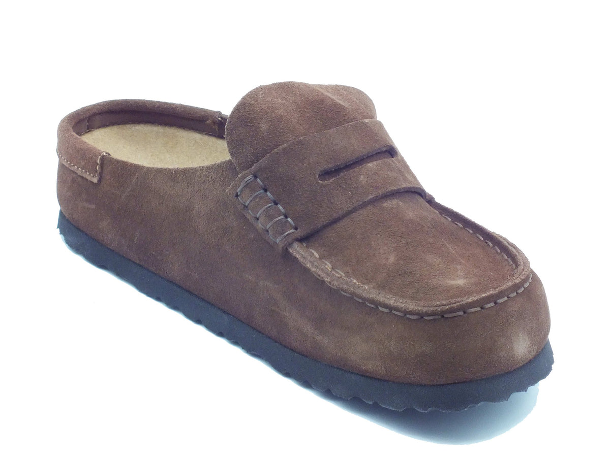 Birkenstock Birkenstock Sandali Uomo 1031701 Naples Wrapped Carafe pelle marrone Carafe