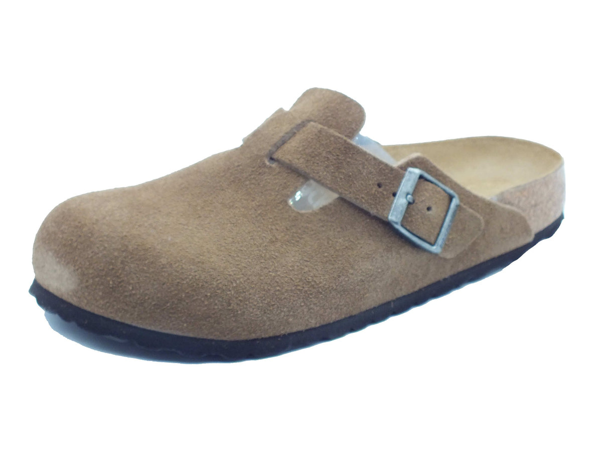 Birkenstock Birkenstock Sandali Uomo 1032795 Boston Bs Dark Tea pelle marrone Dark Tea
