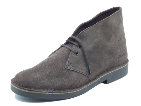 Clarks Clarks Scarponcini Uomo Desert Bt Evo Dark Brown Suede pelle marrone Dark Brown Suede