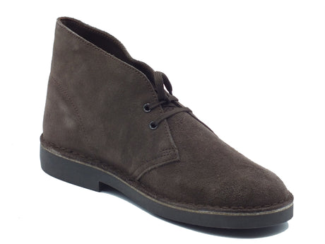 Clarks Clarks Scarponcini Uomo Desert Bt Evo Dark Brown Suede pelle marrone Dark Brown Suede