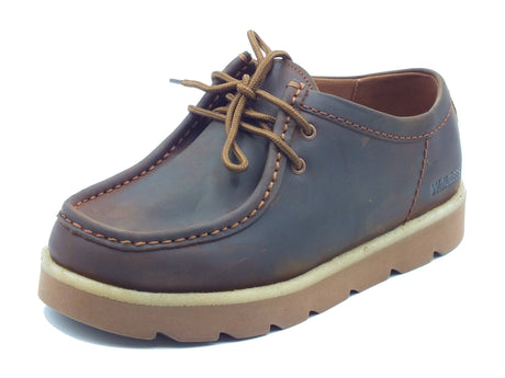 Clarks Clarks Scarpe Uomo Meare Walla Beeswax pelle marrone Beeswax