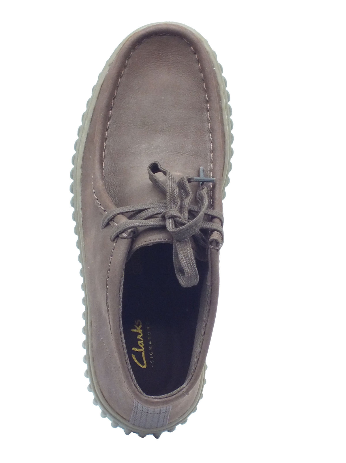 Clarks Clarks Scarpe Uomo Torhill Hi Dark Brown pelle marrone Dark Brown